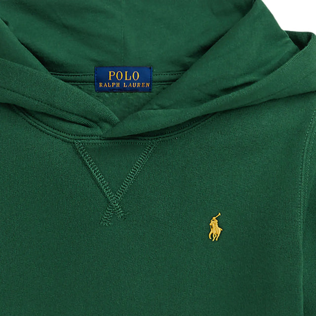 Nærbillede af stoffet på Polo Ralph Lauren Hættetrøje i Grøn.