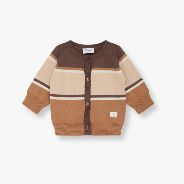Hust & Claire - Cornell Cardigan - Coffee - Tiny Nation