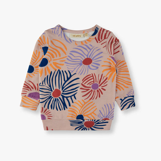Soft Gallery - Buzz cupflower sweatshirt - Cameo rose - Tiny Nation