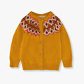 Soft Gallery - Mira strikket cardigan - Old Gold - Tiny Nation