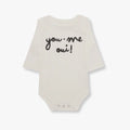 Monsieur mini - Onesie - You, Me, Oui - Tiny Nation