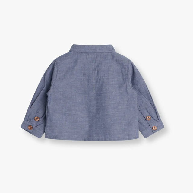 Noa Noa Miniature - Loui Skjorte - Blå - Tiny Nation