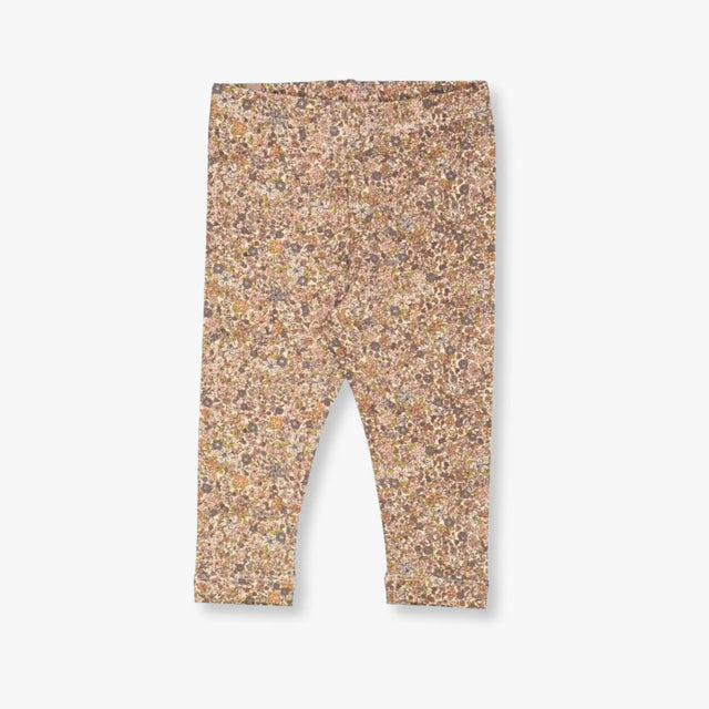 Wheat - Jersey Leggings - Flower Meadow - Brugt - Tiny Nation