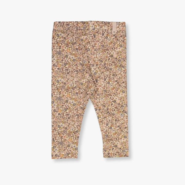 Wheat - Jersey Leggings - Flower Meadow - Brugt - Tiny Nation