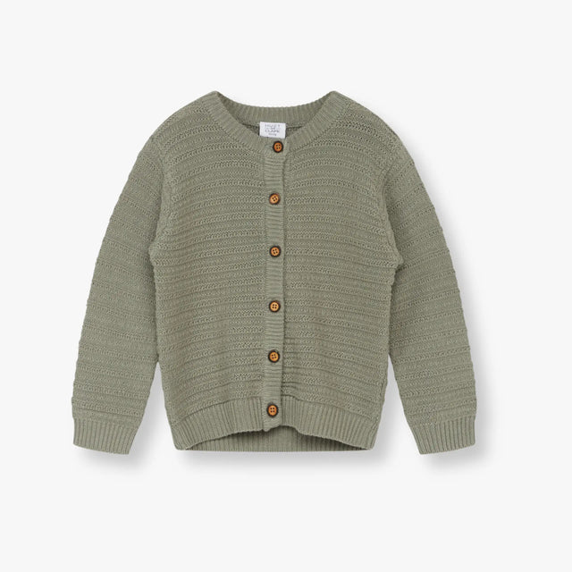 Hust & Claire - Charli Cardigan - Seagrass - Tiny Nation
