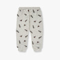 Soft Gallery - Meo Bees And Peas Pants - Light grey melange - Tiny Nation