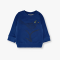 Soft Gallery Buzz Nightingale Sweatshirt i True Blue set forfra.